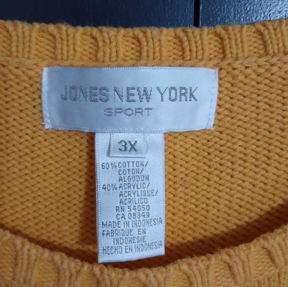 Jones New York Cotton Blend Knit Plus Size Tank - Picture 7 of 8